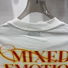 Mixed Emotion Character Graphic Tee