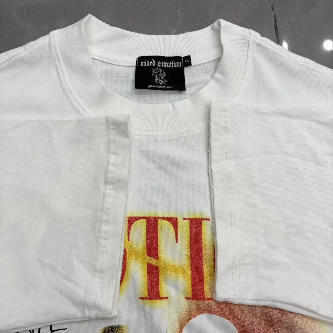 Mixed Emotion Character Graphic Tee