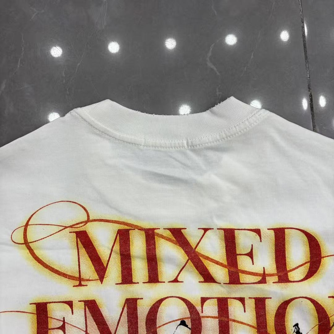 Mixed Emotion Character Graphic Tee