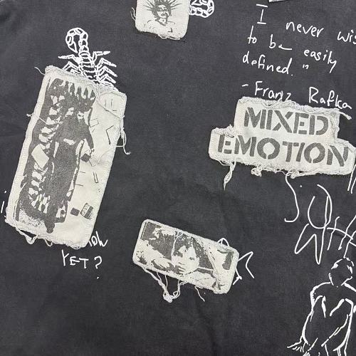 Mixed Emotion Patchwork Archive T-Shirt