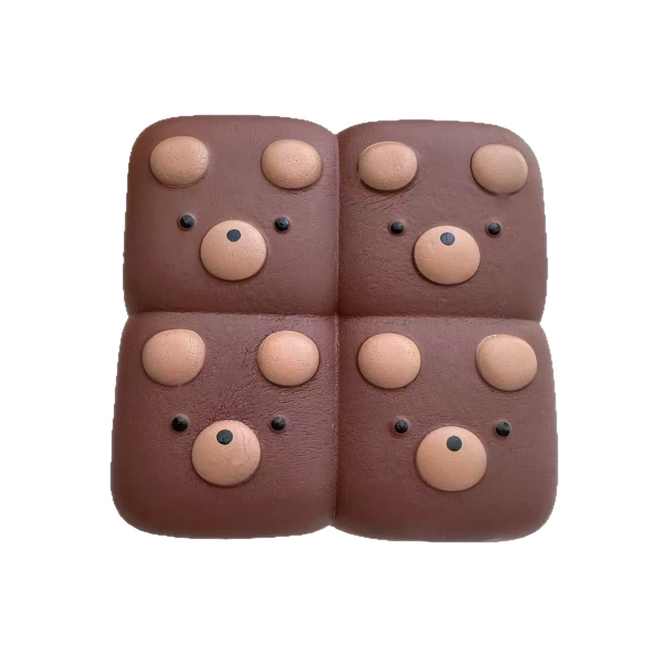 Chocolate Puppy Bread Slow Rising Squishy Stress Relief Decompression Toy