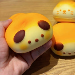 Slow Rising Squishy Bread Puppy Stress Relief Decompression Toy