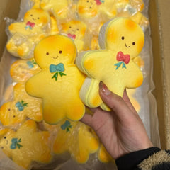 Slow Rising Squishy Gingerbread Man Stress Relief Decompression Toy