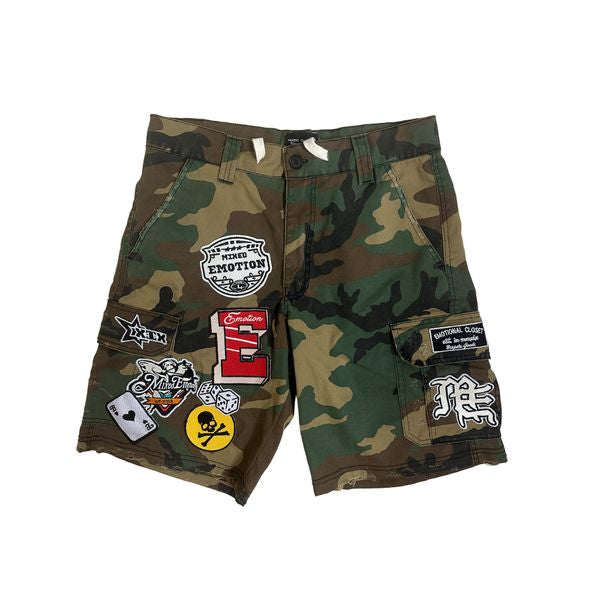 Mixed Emotion “Ace” Camo Shorts