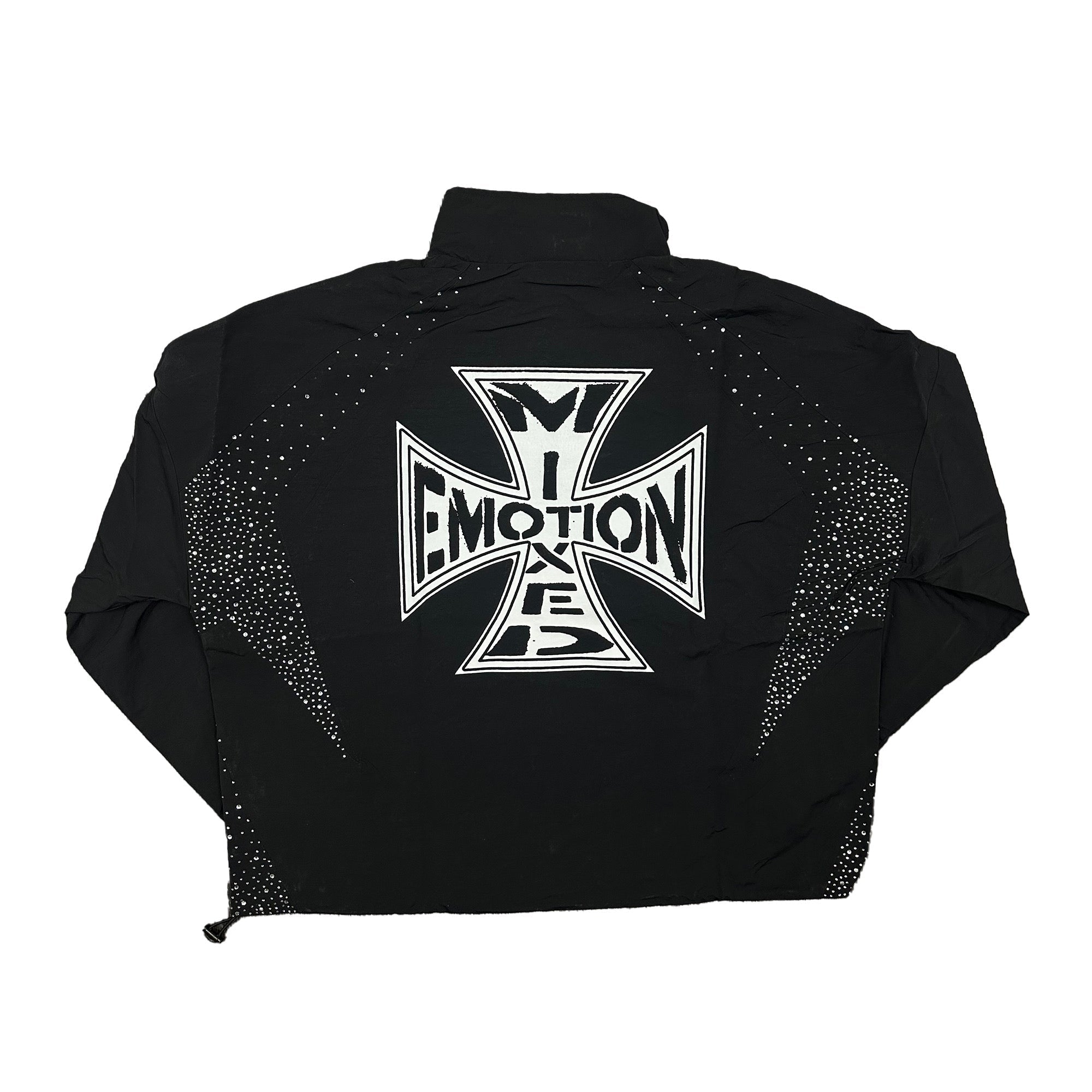 Mixed Emotion Black ‘Classic’ Nylon Jacket