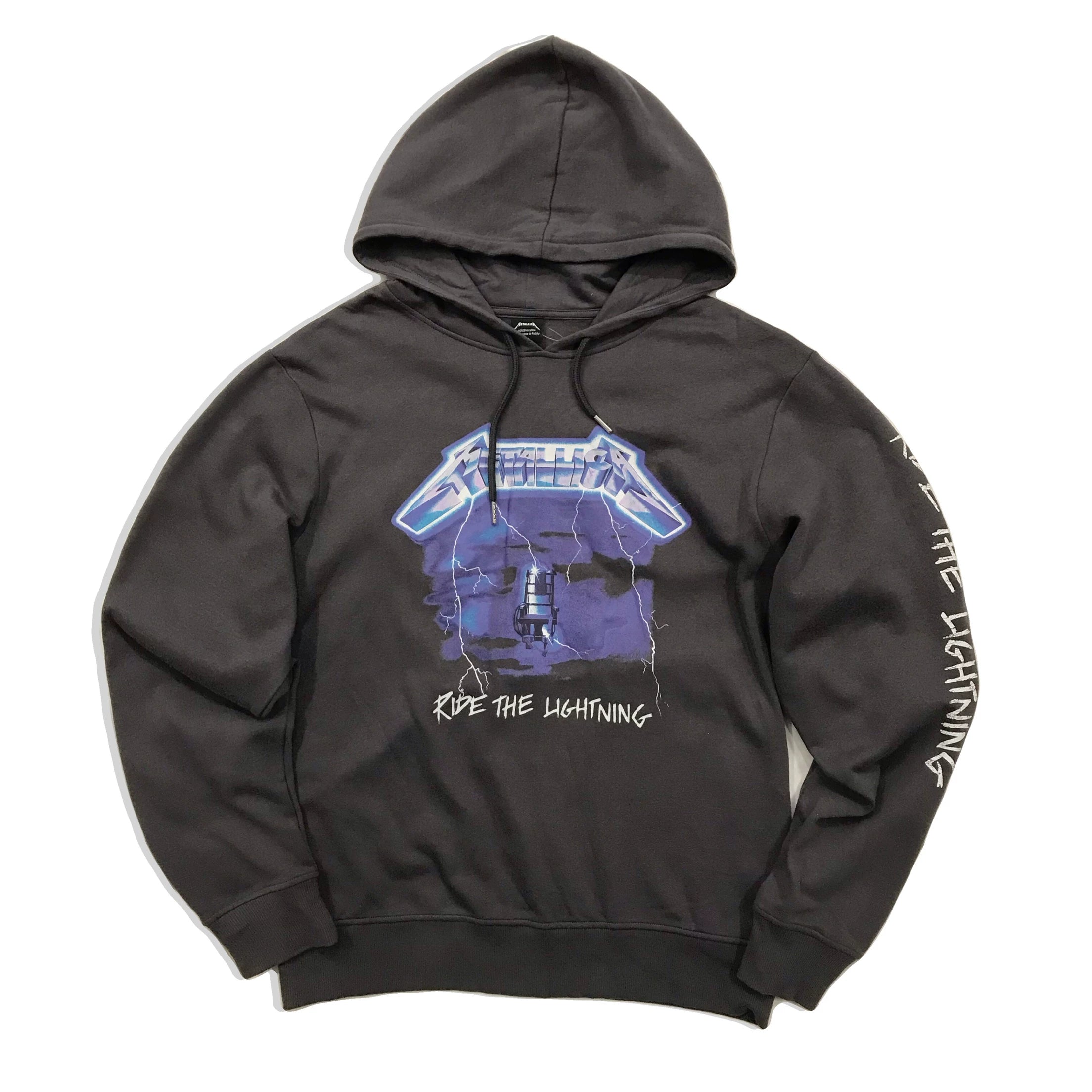 European and American single men's hooded sweatshirt loose casual rock band Metallica small amount