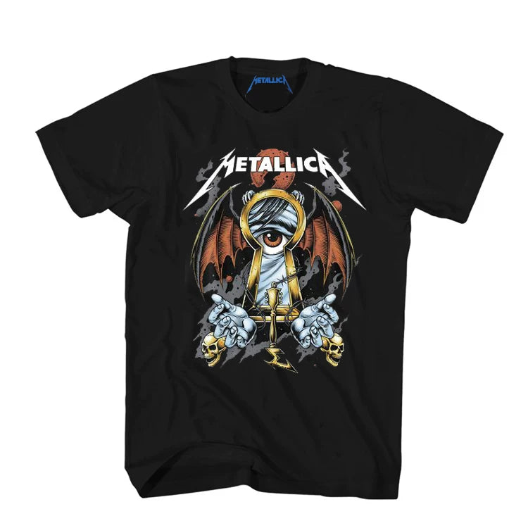 Metallica Joint T-shirt New MONTH OF GIVING 2021 T-SHIRT Rock Short Sleeve