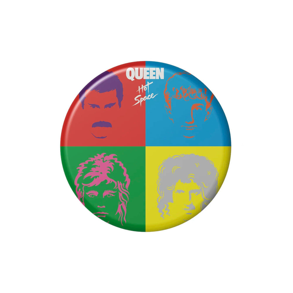 Two Rock Band Badges Matellica Queen Beatles Stone Rose Brooch Pin Pin Pin