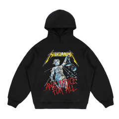 Hoodies, hoodies, metallica pullover, metal bands, American retro rock, round neck, men's and women's cotton, autumn and winter