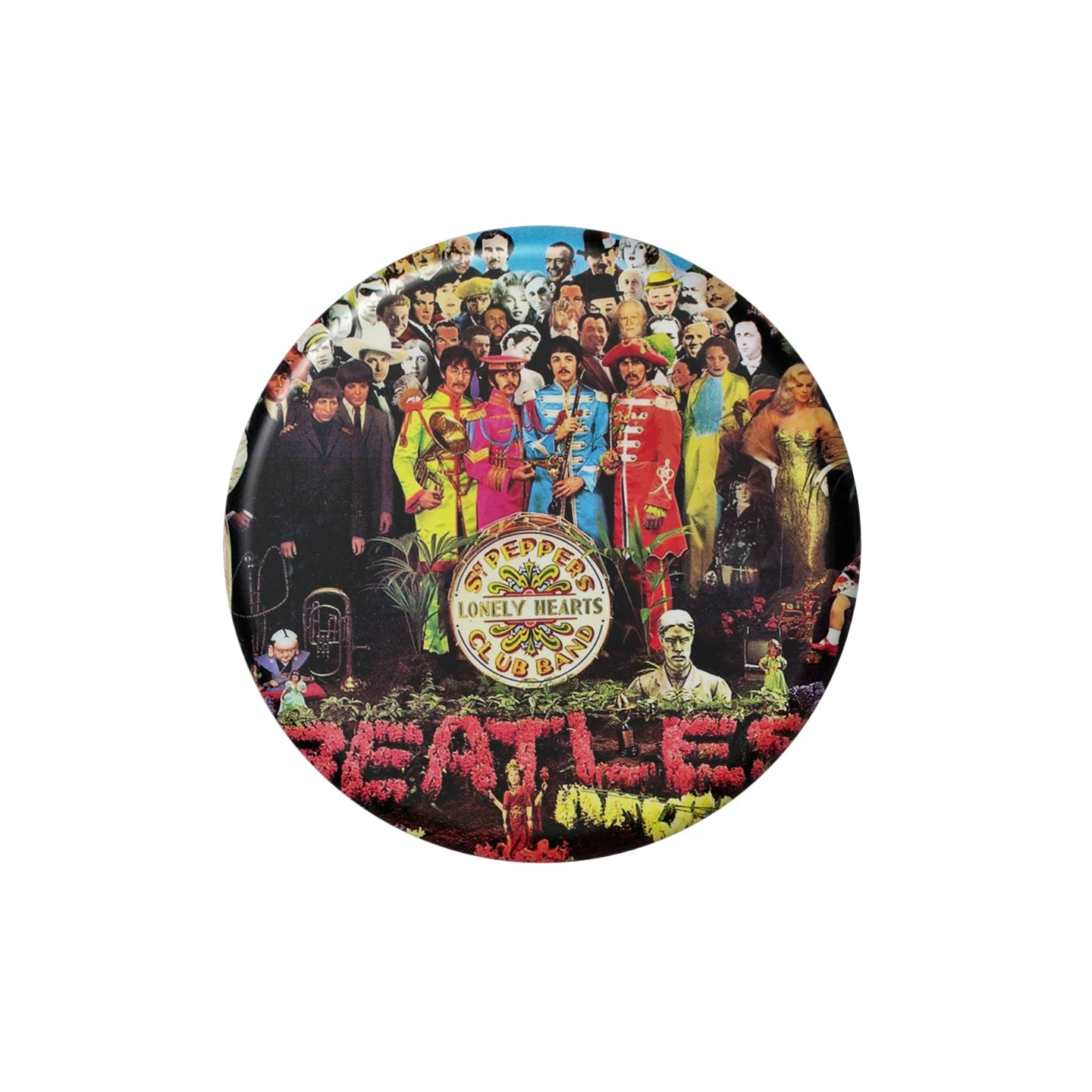 Two Rock Band Badges Matellica Queen Beatles Stone Rose Brooch Pin Pin Pin