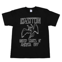 Led Zeppelin Gunslinger Metallica The Beatles Pinkfloyd Nirvana Rock Short Sleeve T-shirt