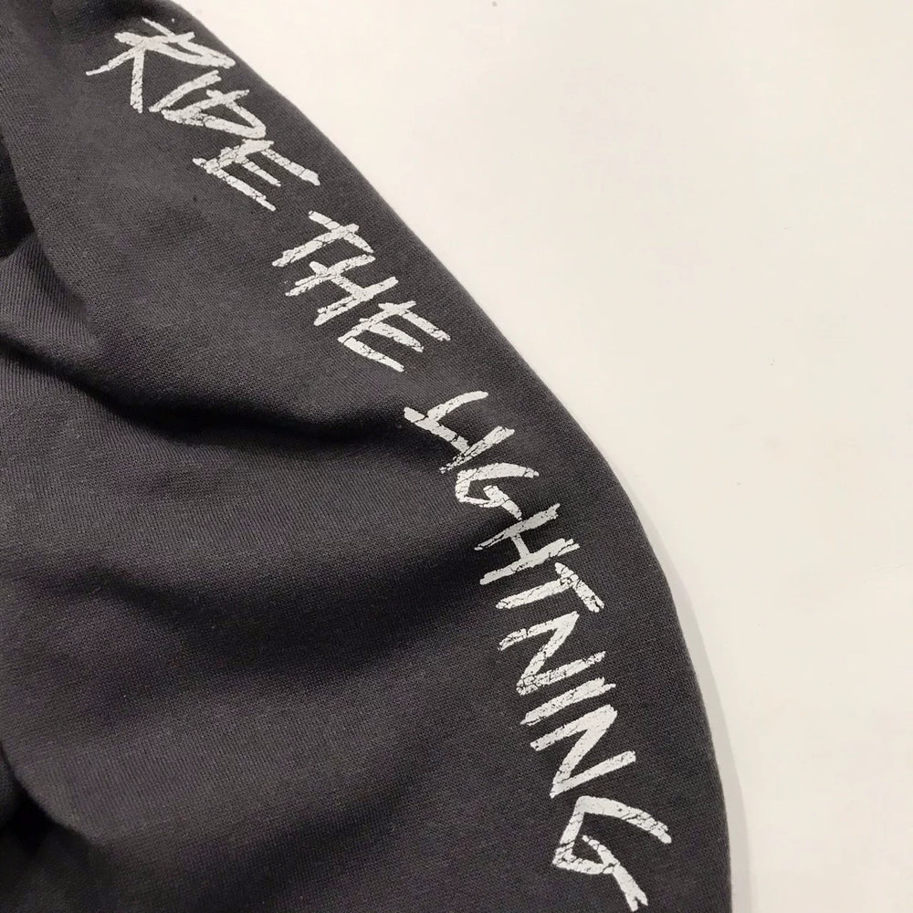 European and American single men's hooded sweatshirt loose casual rock band Metallica small amount