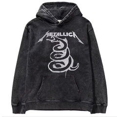 Metallica metal band James Hetfield punk distressed washed retro batik hooded sweatshirt (3)