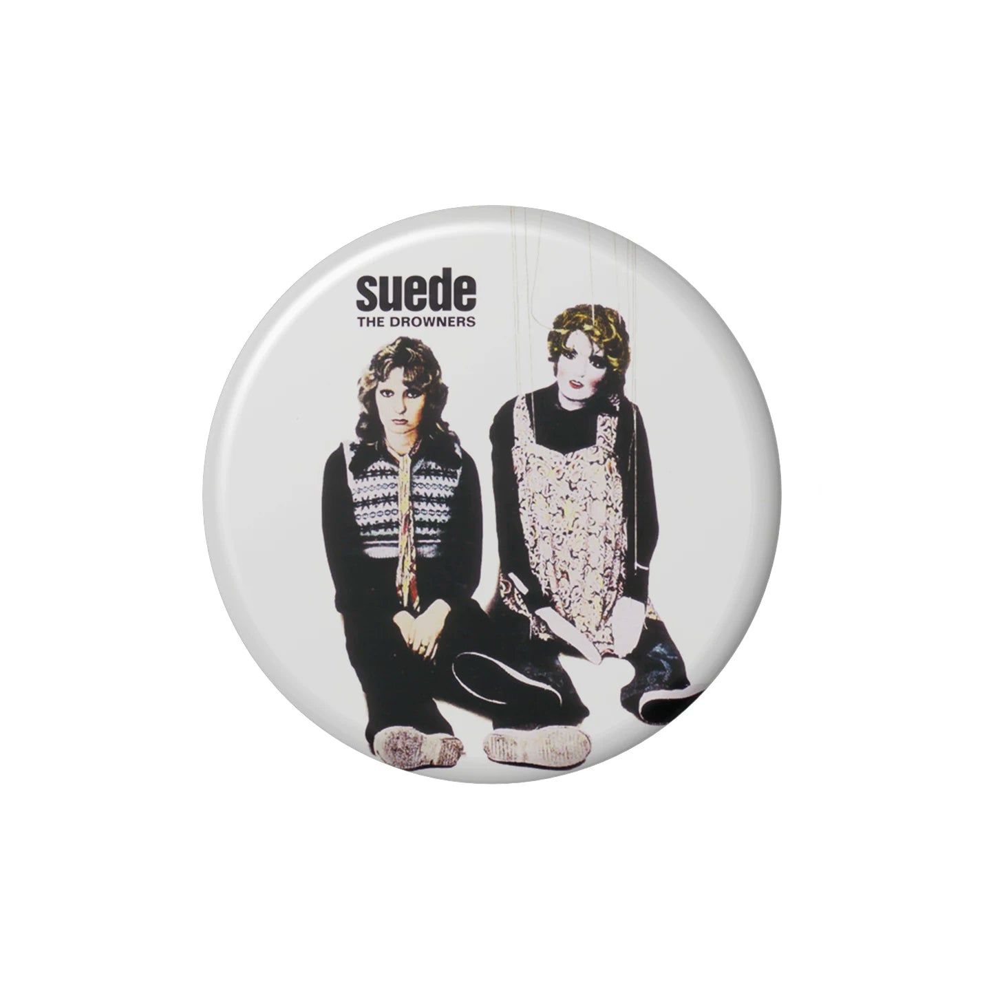 Two Rock Band Badges Matellica Queen Beatles Stone Rose Brooch Pin Pin Pin