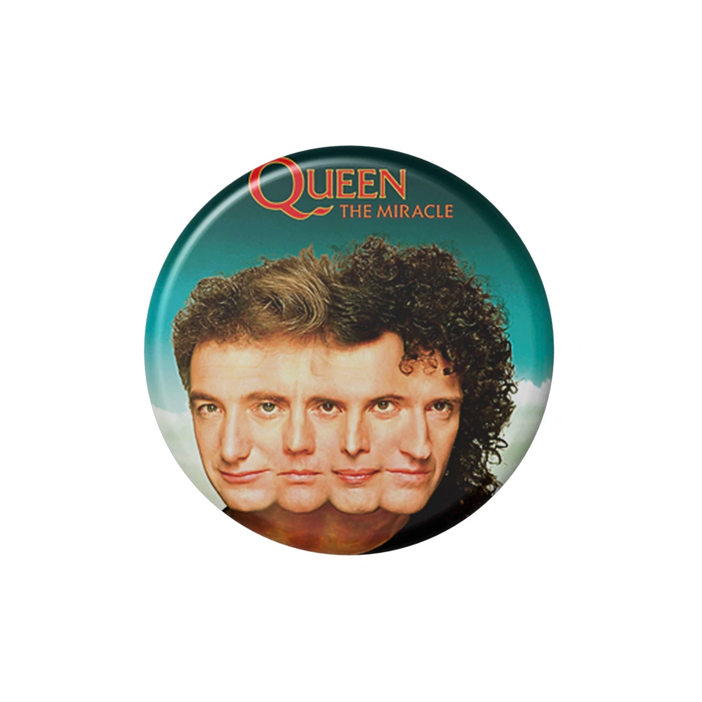 Two Rock Band Badges Matellica Queen Beatles Stone Rose Brooch Pin Pin Pin