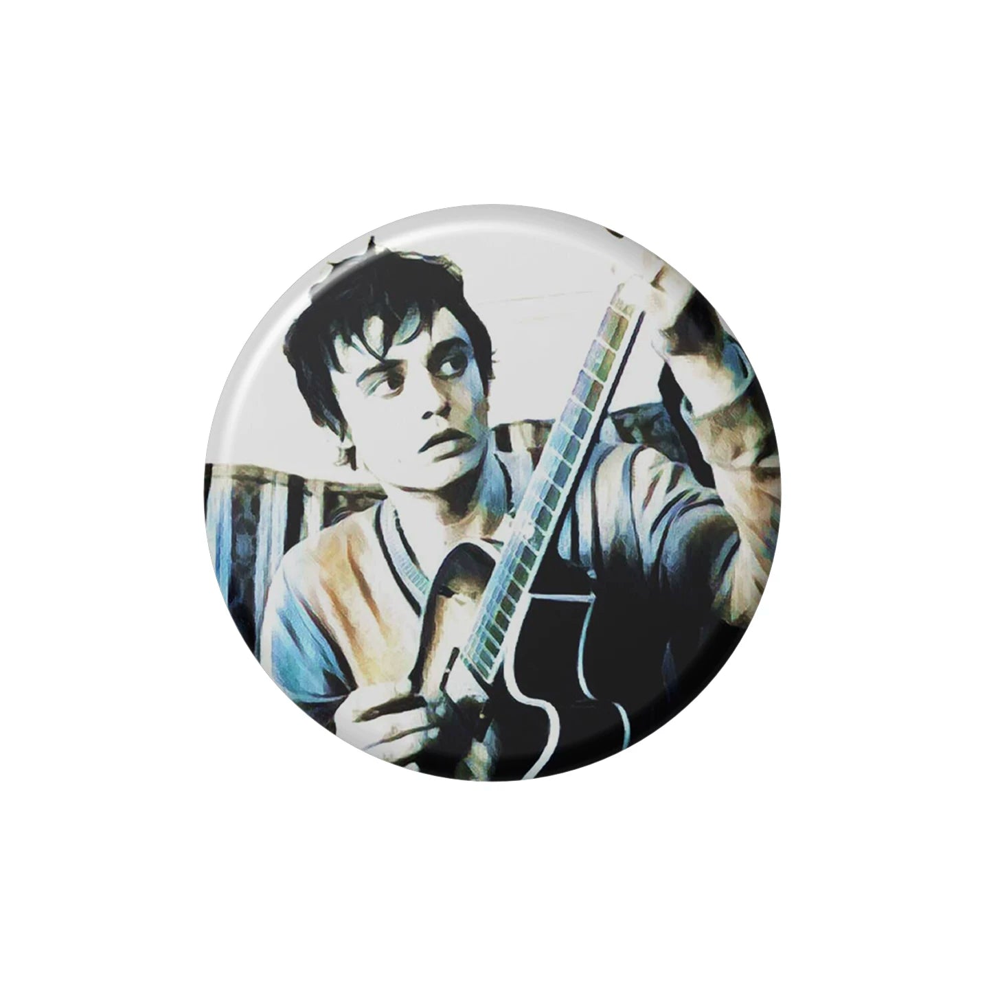 Two Rock Band Badges Matellica Queen Beatles Stone Rose Brooch Pin Pin Pin
