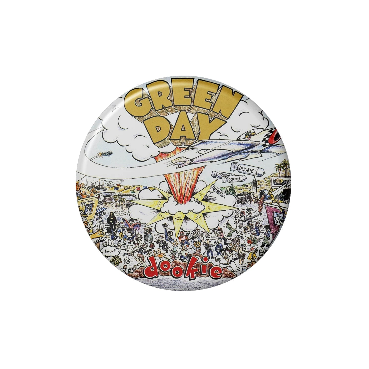 Two Rock Band Badges Matellica Queen Beatles Stone Rose Brooch Pin Pin Pin