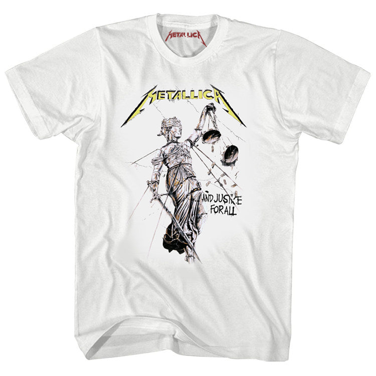 Metallica Black & White Graphic T-Shirt