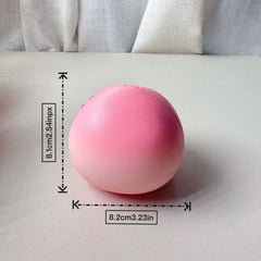 Slow Rising Squishy Peach Stress Relief Decompression Toy